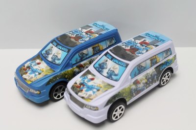 FRICTION POLICE CAR BLUE/WHITE (SMURFS) - HP1046246