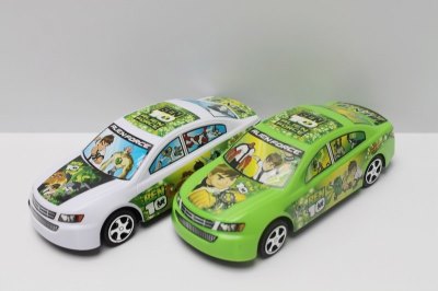 FRICTION CAR BEN10 GREEN/WHITE - HP1046247