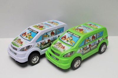 FRICTION CAR GREEN/WHITE (ANGRY BIRDS) - HP1046252