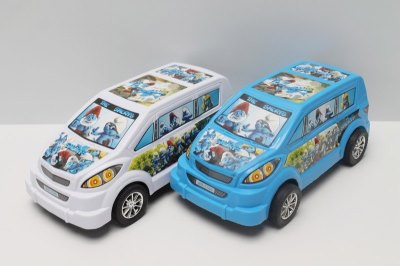 FRICTION POLICE CAR BLUE/WHITE (SMURFS) - HP1046253