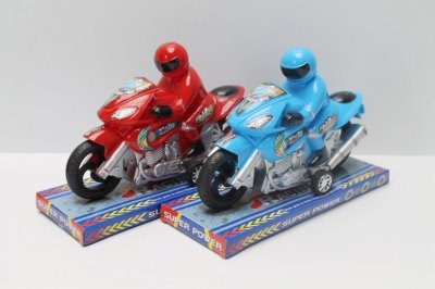 FRICTION CAR W/MAN RED/BLUE - HP1046256
