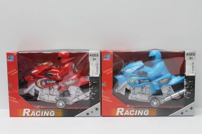 FRICTION CAR W/MAN RED/BLUE - HP1046258