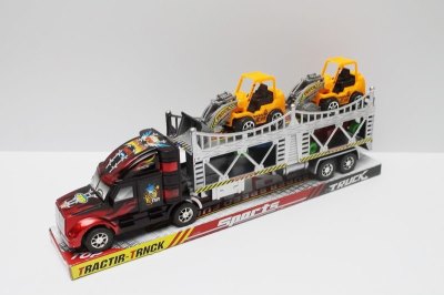 FRICTION TRUCK W/2FREE WAY CONSTRUCTION CAR & 2 FREE WAY F1 - HP1046397