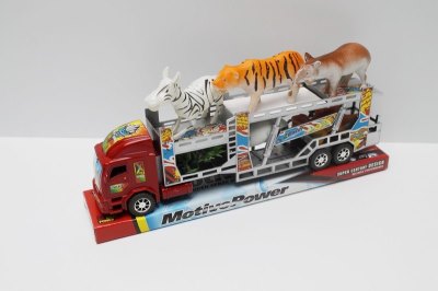 FRICTION TRUCK W/5 ANIMAL  - HP1046403