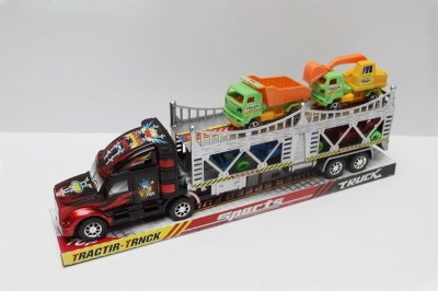 FRICTION TRUCK W/2FREE WAY CONSTRUCTION CAR & 2 FREE WAY F1 - HP1046404