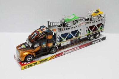 FRICTION TRUCK W/2FREE WAY MOTORCYCLE & 2 FREE WAY F1 - HP1046405