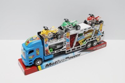 FRICTION TRUCK W/3FREE WAY BEACH MOTORCYCLE & 2 FREE WAY F1 & MOTORCYCLE - HP1046407