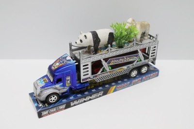 FRICTION TRUCK W/2ANIMAL & FREE WAY F1  - HP1046412