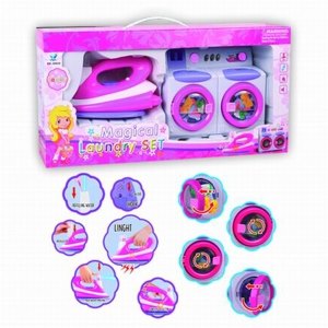 WASHING MACHINE & IRON W/LIGHT & MUSIC & ROTATING - HP1046466