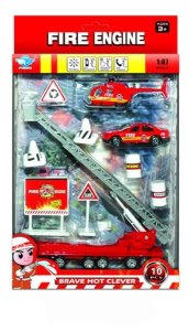 FREE WAY FIRE FIGHTING SET (DIE CAST) 2ASST  - HP1046631