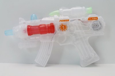B/O GUN(TRANSPARENT) W/SOUND & FLASH LIGHT - HP1046665
