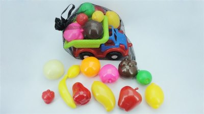 FREE WAY CAR W/FRUIT 13PCS  - HP1046835