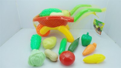 FREE WAY CAR W/VEGETABLES 11PCS  - HP1046844