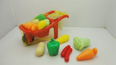 FREE WAY CAR W/VEGETABLES 7PCS  - HP1046845
