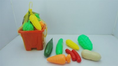 BEACH BUCKET W/VEGTABLES 8PCS - HP1046846