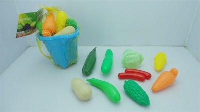BEACH BUCKET W/VEGTABLES 10PCS - HP1046850