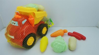 FREE WAY CAR W/VEGETABLES 6PCS  - HP1046864
