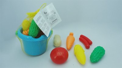 BEACH BUCKET W/VEGTABLES 7PCS - HP1046867