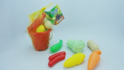 BEACH BUCKET W/VEGTABLES 7PCS - HP1046869