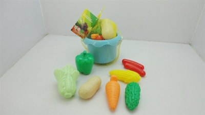 BEACH BUCKET W/VEGTABLES 8PCS - HP1046870