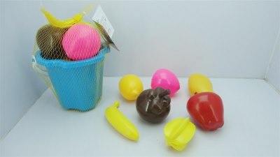 BEACH BUCKET W/FRUIT 8PCS - HP1046873