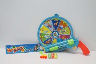 SOFT SHOOTING GUN W/TARGET - HP1046973