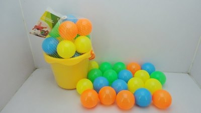 BEACH BUCKET W/BEACH BALL 21PCS - HP1047065