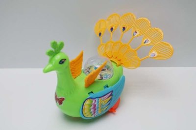 PULL LINE PEAFOWL W/BELL - HP1047184