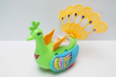 PULL LINE PEAFOWL W/FLURRY - HP1047186