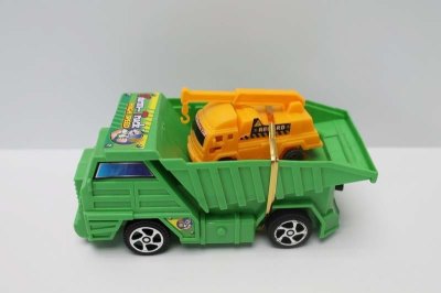 PULL BACK  CONTAINER CAR  GREEN/RED/BLUE - HP1047264