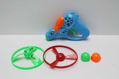 FLYING DISC GUN  RED/BLUE/GREEN/ORANGE - HP1047476