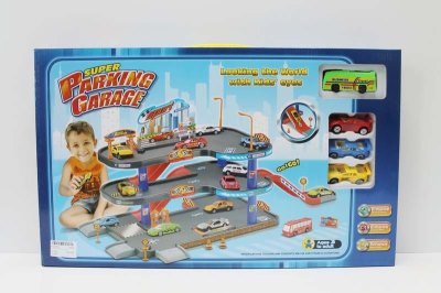 RAIL PARKING LOT W/1 FREE WAY BUS & 3 FREE WAY CAR - HP1047651