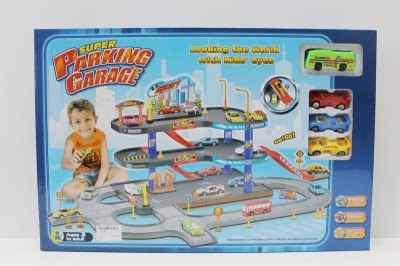 RAIL PARKING LOT W/1 FREE WAY BUS & 3 FREE WAY CAR - HP1047656
