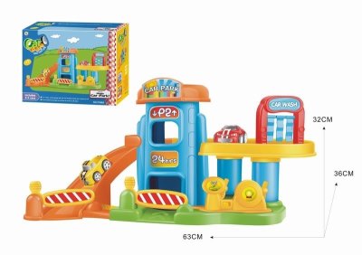 PARKING LOT W/3 FREE WAY CARS W/IC 2*AA NOT INCLUDED - HP1047707