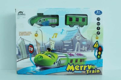 B/O RAIL CAR W/LIGHT & MUSIC 3ASST 3COLOR - HP1047770