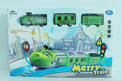 B/O RAIL CAR W/LIGHT & MUSIC 3ASST 3COLOR - HP1047773