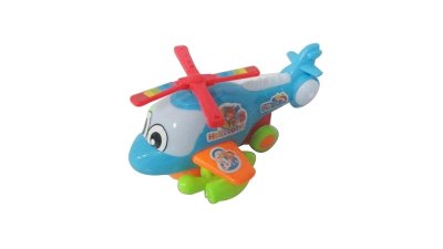 B/O PLANE W/LIGHT & MUSIC & BUMP AND GO ,BLUE/YELLOW - HP1047829