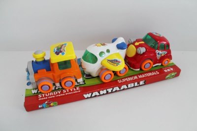 FRICTION CARTOON CAR 3PCS - HP1047850