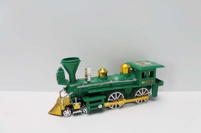 PULL LINE TRAIN W/LIGHT & MUSIC RED/BLUE/GREEN - HP1048080