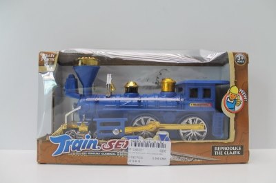 PULL LINE TRAIN W/LIGHT & MUSIC RED/BLUE/GREEN - HP1048081