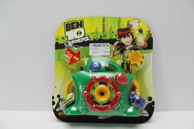BEN10 PROJECTOR CAMERA W/LIGHT INCLUDED BUTTONCELL 2COLOR - HP1048325