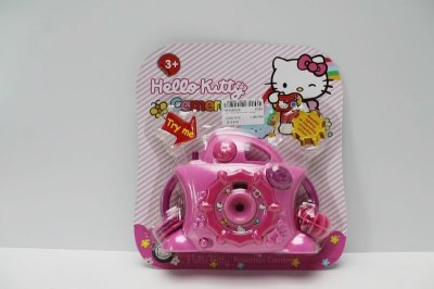 HELLO KITTY PROJECTOR CAMERA W/LIGHT INCLUDED BUTTONCELL 2COLOR - HP1048328
