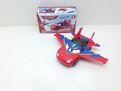 飞机总动员 3D灯光麦昆电动车带音乐 - HP1048474
