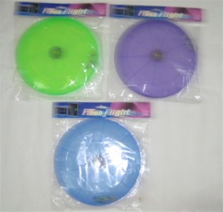 FLASHING FLYING DISK GREEN/BLUE/PURPLE - HP1048505