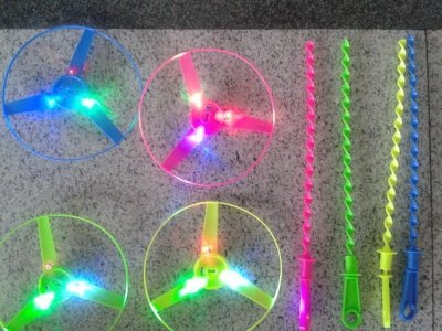 4PCS FLASH FLYING DISC - HP1048514