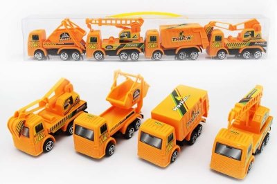 4PCS FRICTION CONSTRUCTION CAR   - HP1048812