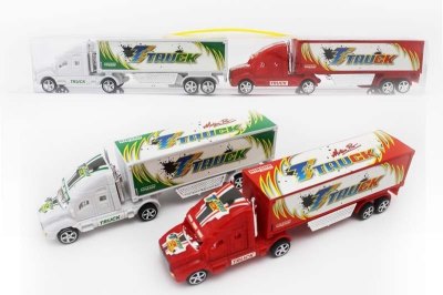 2PCS FRICTION TRUCK RED/WHITE  - HP1048825