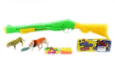 SOFT SHOOTING GUN 2 COLOURS ASST - HP1048874