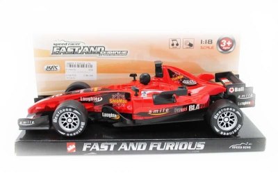 FRICTION F1 W/LIGHT & MUSIC RED/SILVER/YELLOW - HP1049153
