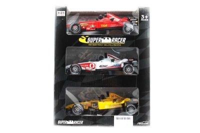 3PCS FRICTION F1 W/LIGHT & MUSIC RED/WHITE/YELLOW - HP1049154